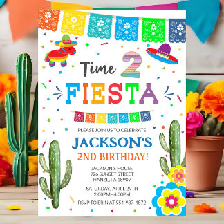 Einladung von Fiesta zum 2. Geburtstag