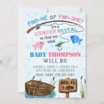 Einladung von Fisch und Fisch-HE<br><div class="desc">Fish Gender Reveal Einladung Fish-HE oder Fish-SHE Einladung Gender Reveal Einladung Alle Entwürfe sind © Nichts PANDA LLC</div>