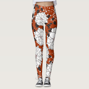 Einladung von Flora: Abstrakte Hochzeit Leggings
