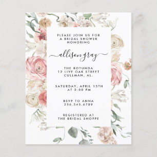 Einladung von Floral Bridal   Annabeth