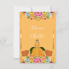 Einladung von Floral dholki
