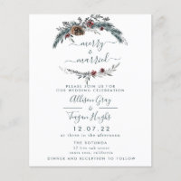 Einladung von Floral Wreath | Flyer Haushalt