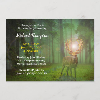 Einladung von Forest Deer zum Geburtstag