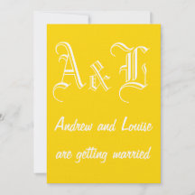 Einladung von Freesia & White Wedding