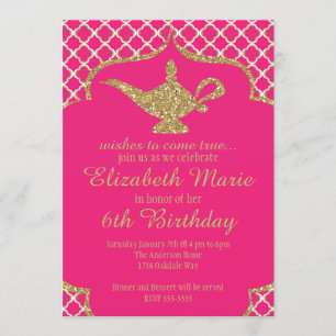 Einladung von Genie Lamp