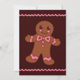 Einladung von Gingerbread Man