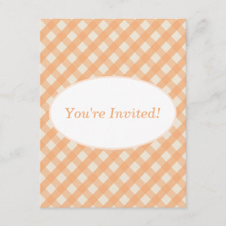 Einladung von Gingham