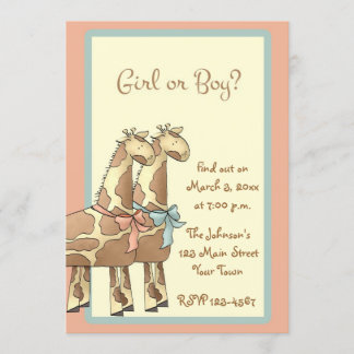 Einladung von Giraffe Gender