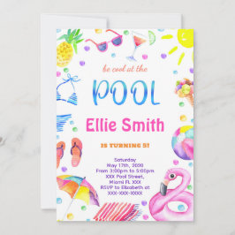 Einladung von Girl Pool