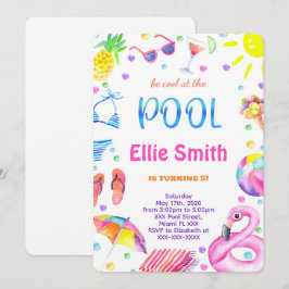 Einladung von Girl Pool