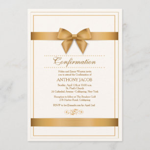 Einladung von Gold Ribbon