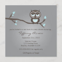 Einladung von grauen, blauen und braunen Schalen