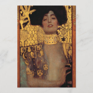 Einladung von Gustav Klimt Judith