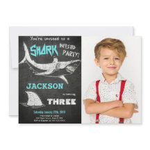 Einladung von Haifischen Foto