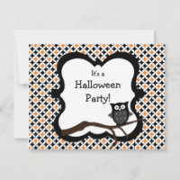 Einladung von Halloween-Party - Schale