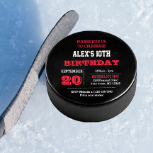 Einladung von Hockey Birthday