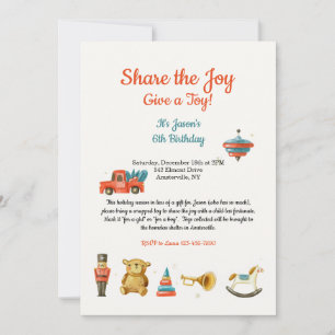 Einladung von Holiday Toy Drive