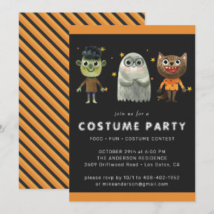 Einladung von Kids Halloween-Party