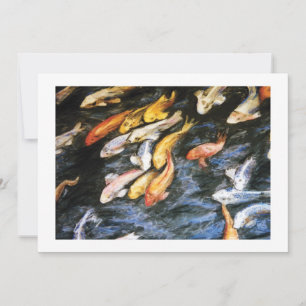 Einladung von Koi Fish