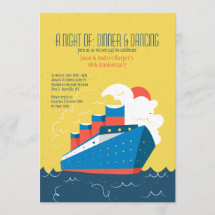 Einladung von Kreuzfahrtschiffen