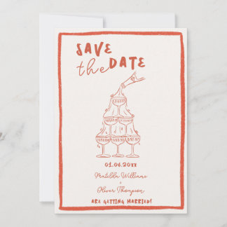 Einladung von Kupfer Save the Date