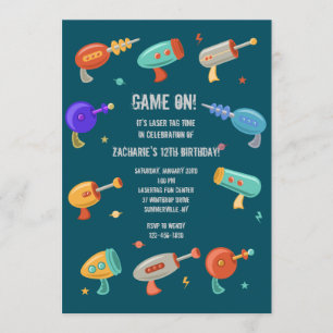 Einladung von Laserkanonen