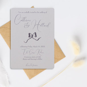 Einladung von Lavender Wedding