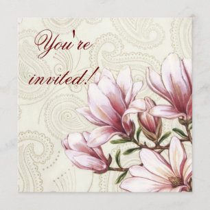 Einladung von Magnolia und Paisley zum Geburtstag