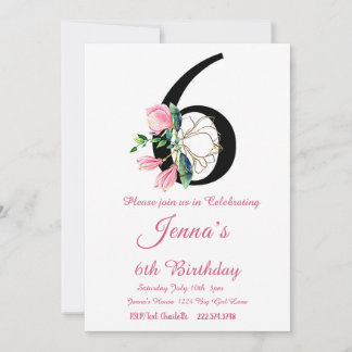 Einladung von Magnolia zum Geburtstag, 6. Geburtst