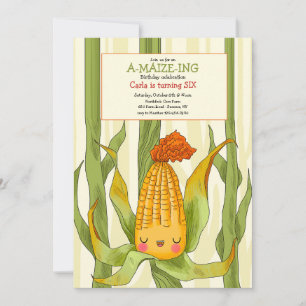 Einladung von Mais Maze