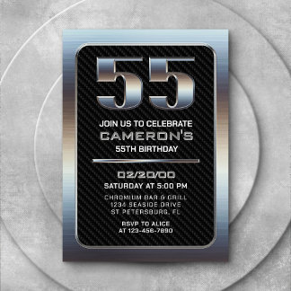 Einladung von Männern 55. Geburtstag