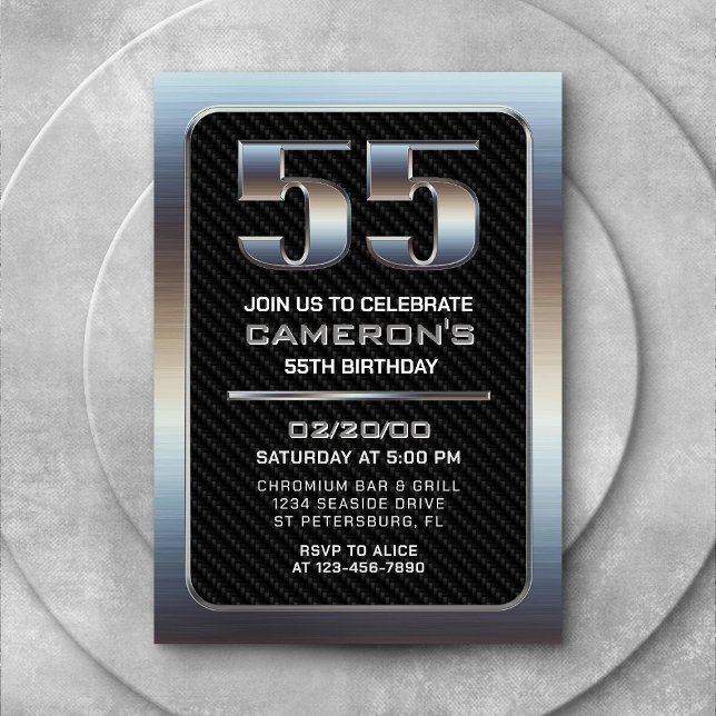 Einladung von Männern 55. Geburtstag (Von Creator hochgeladen)