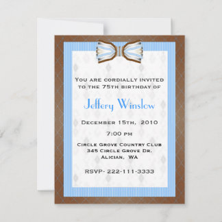 Einladung von Männern zum Geburtstag