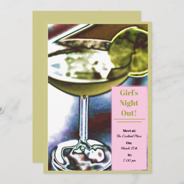 Einladung von Margarita (Vorne/Hinten)