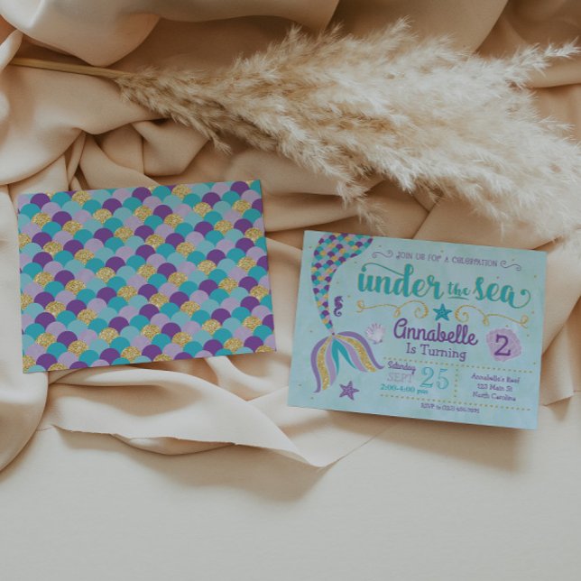 Einladung von Meerjungfrau (Von Creator hochgeladen)