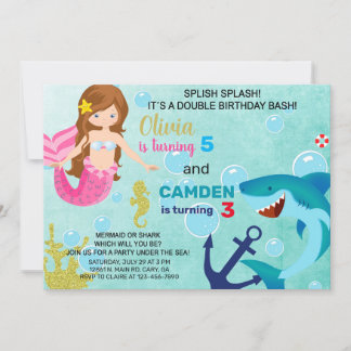 Einladung von Meerjungfrauen und Haifischern