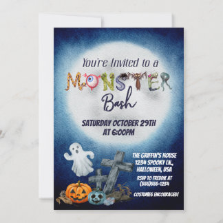 Einladung von Monster Bash