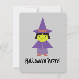 Einladung von niedlichem Halloween-Party