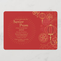 Einladung von Orient Express Prom