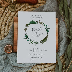 Einladung von Palm Wreath