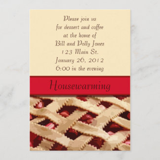 Einladung von Pie Housewarming