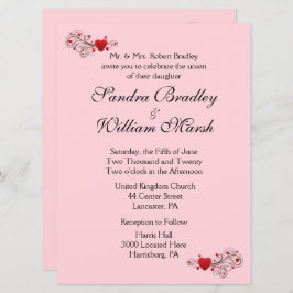 Einladung von Pink Hearts