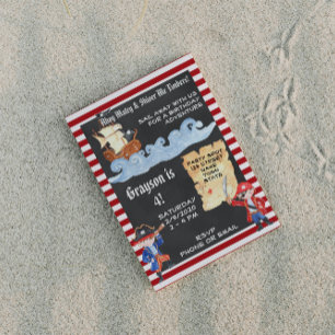 Einladung von Pirate Birthday