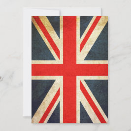 Einladung von Posh Union Jack Custom (Vertikal)
