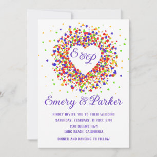 Einladung von Pride Heart Wreath
