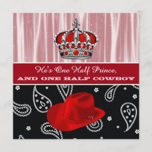 Einladung von Prince and Cowboy Baby