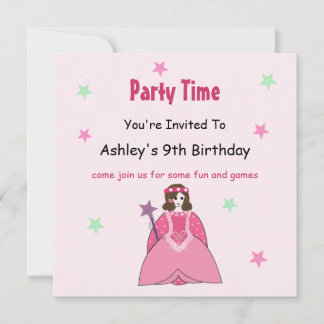 Einladung von Princess Birthday