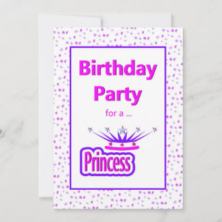 Einladung von Princess Birthday