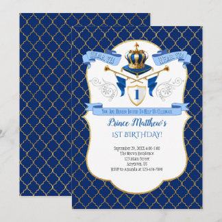 Einladung von Prinz Birthday