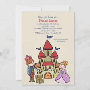 Einladung von Prinz und Burg